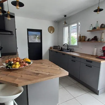 Maison A Avec Jardin Et Acces Foret - Fr-1-50-166 * Escource
